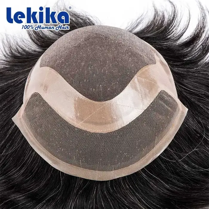 Prothèse capillaire pour homme en dentelle française