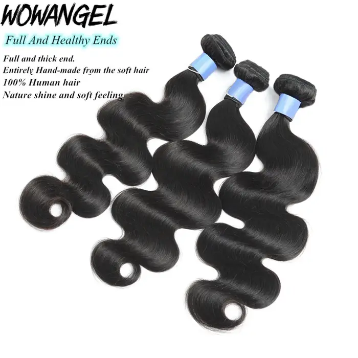 5x 5/6x 6/13x 4/13x6 32 pouces vague de corps paquets de cheveux humains avec HD dentelle frontale b