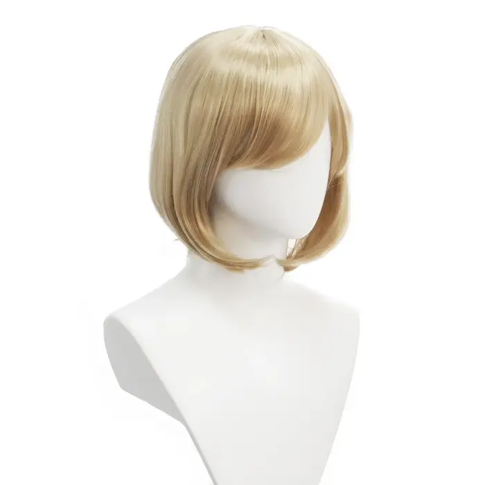 Perruque synthétique Blonde BOB de haute qualité