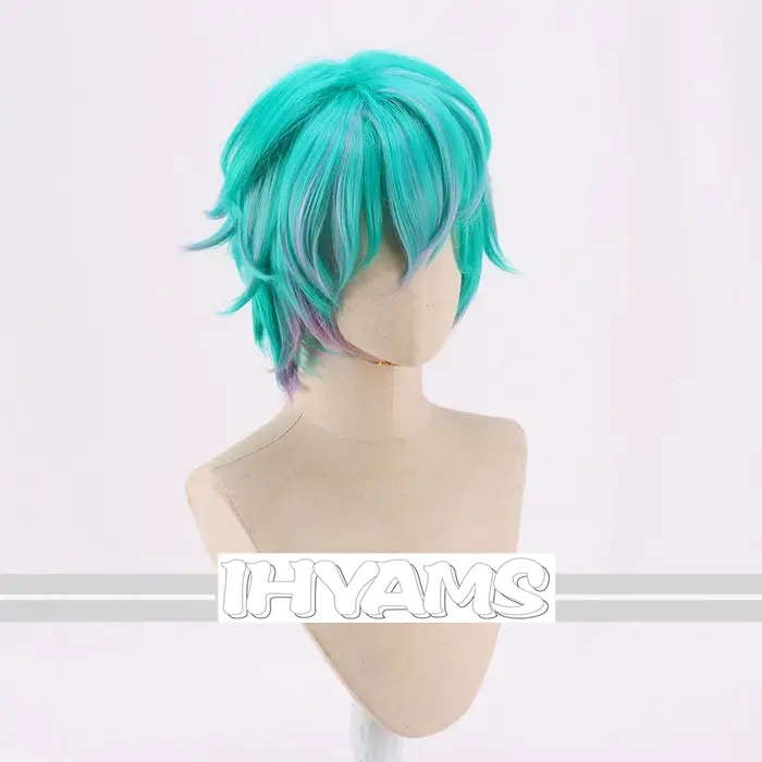 Charisma-Perruque Synthétique Courte pour Homme, Perruques Cosplay Costume, Heat 02/10/2018