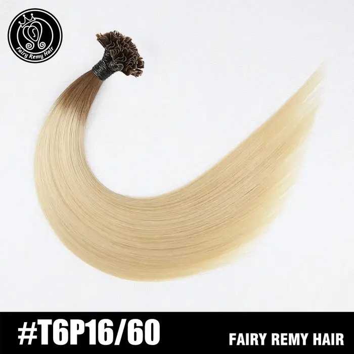 Extensions de cheveux humains Remy pré-collés