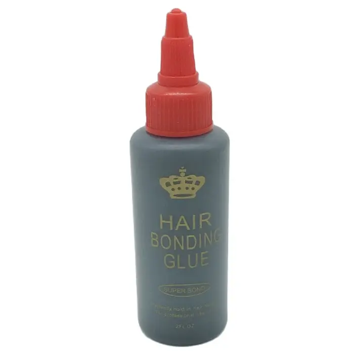 2 Oz 60 ml colle de liaison de trame de cheveux noirs liaison de tissage de cheveux