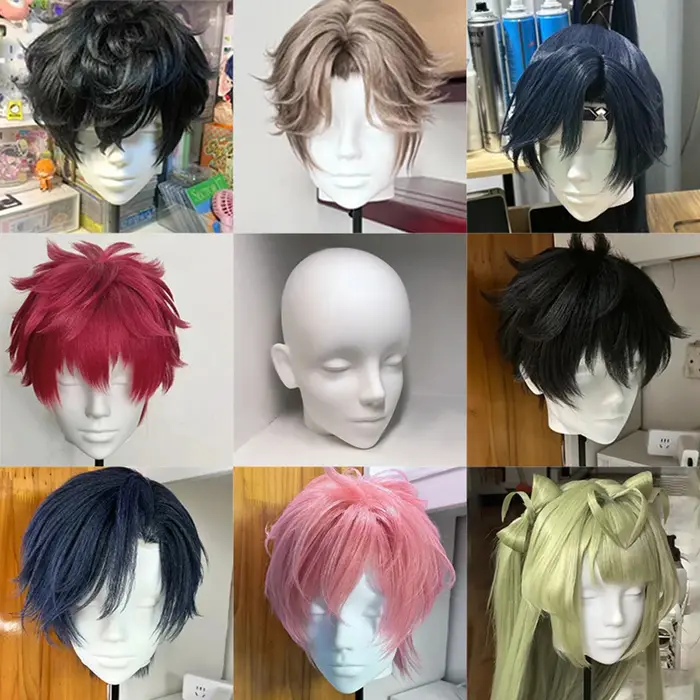 Tête de mannequin pour perruques