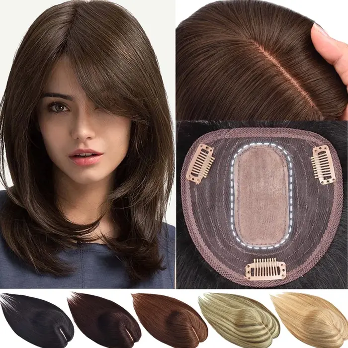 Perruques de vrais cheveux humains pour femmes