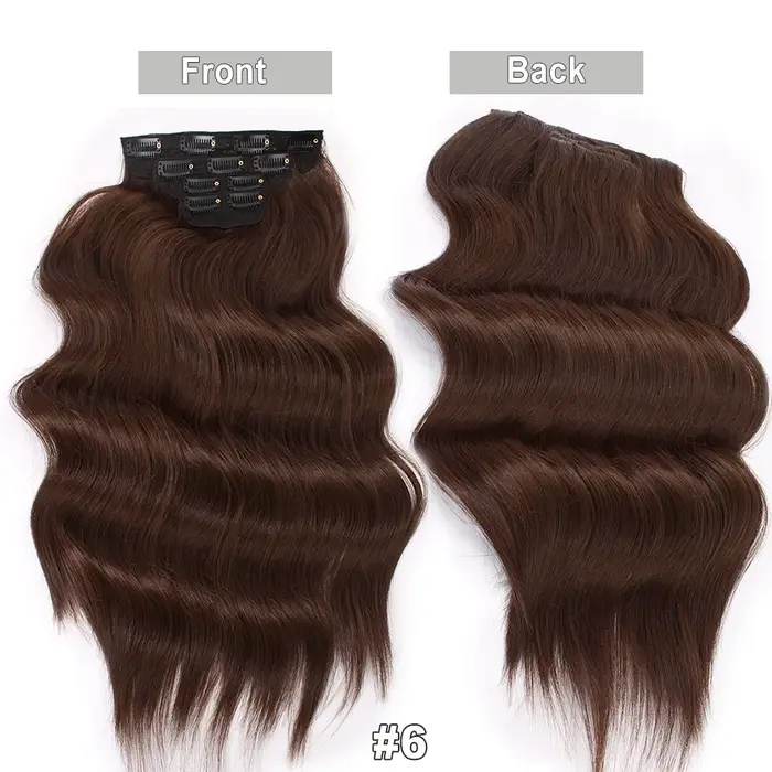 Extensions capillaires synthétiques ondulées Bio ombrées
