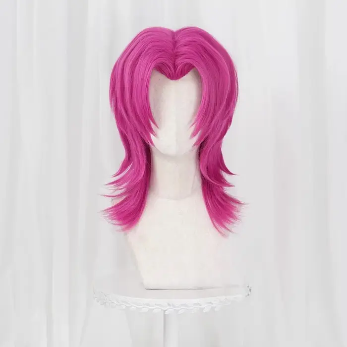 Perruque de cosplay K pop mens saja Romance