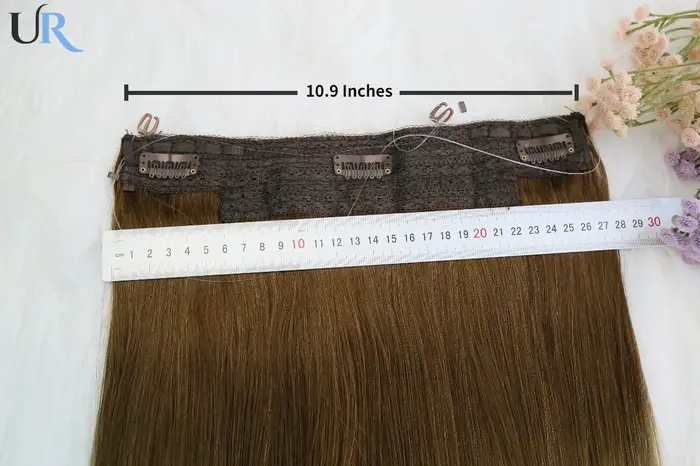 Extensions de trame de ligne de poisson une pièce 100% cheveux humains | Pour le séparation invisible et la couverture