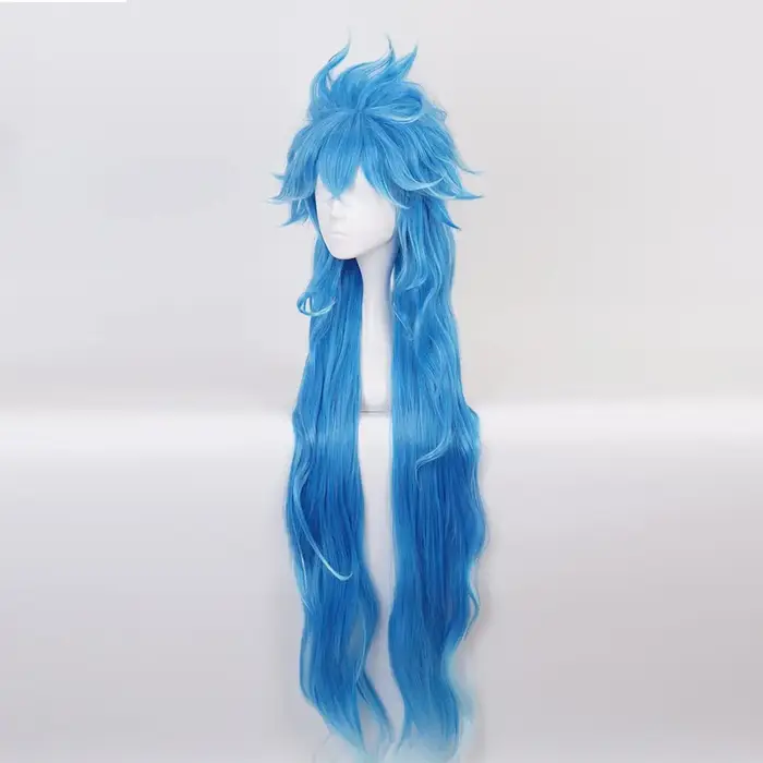 Perruques Anime ignihyde bleues