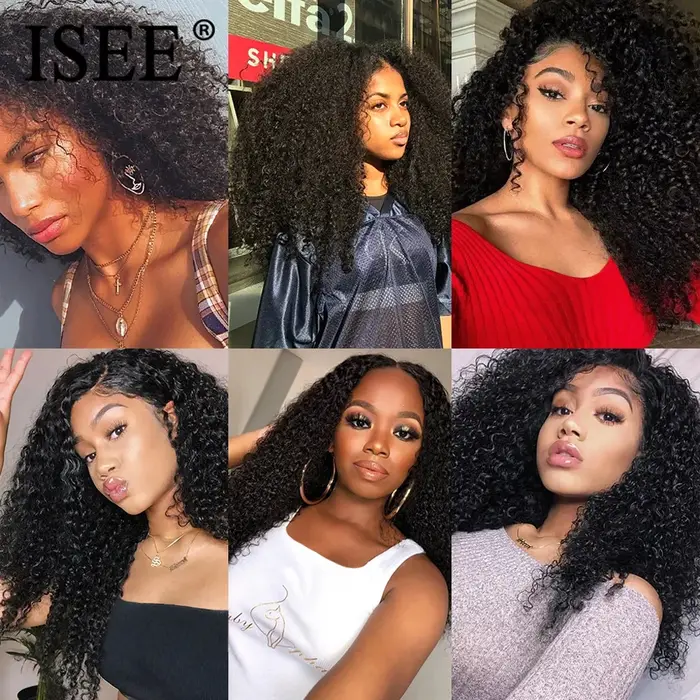ISEE HAIR Mongolian Kinky Curly
