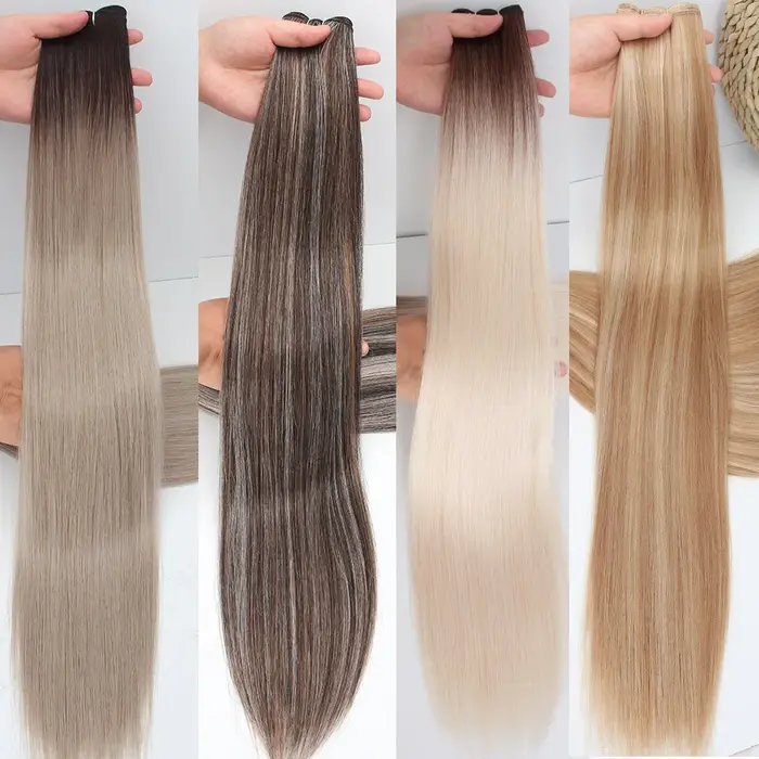 Tissage en lot synthétique lisse russe