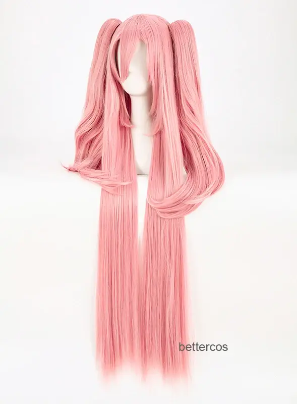 Owari no Seraph Of The End Krul Tepes Cosplay perruques 100CM longue pince droite queue de cheval résistant à la