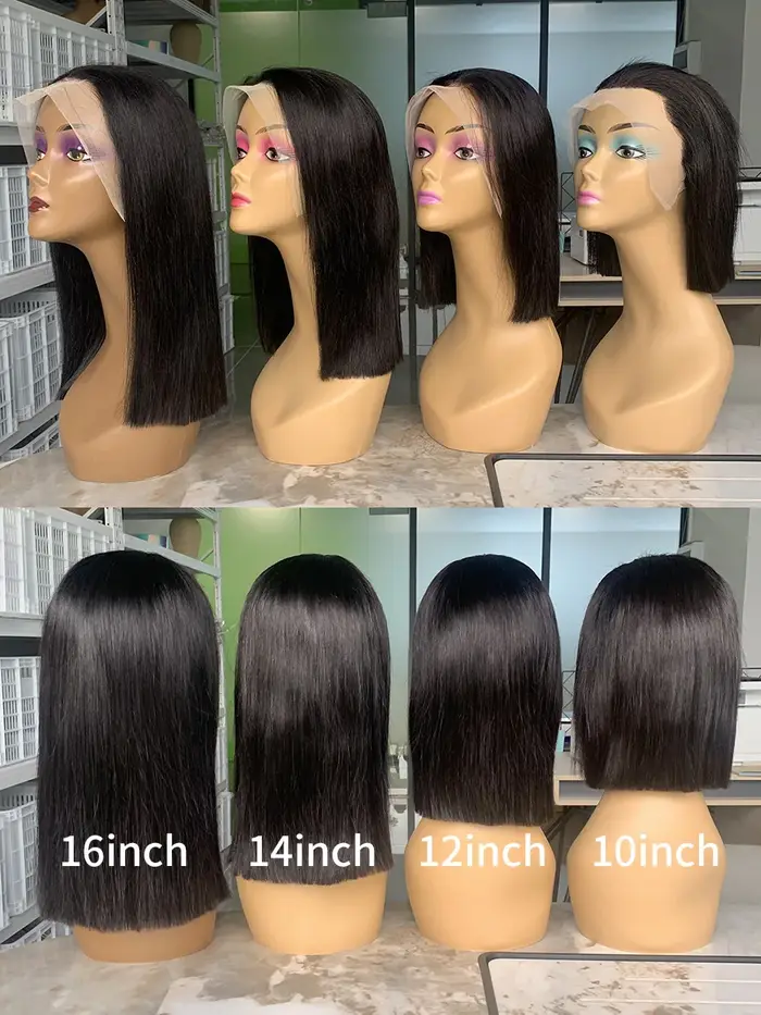 2x6 5x5 perruque sans colle cheveux humains prêt à porter et aller perruques de fermeture de dentell