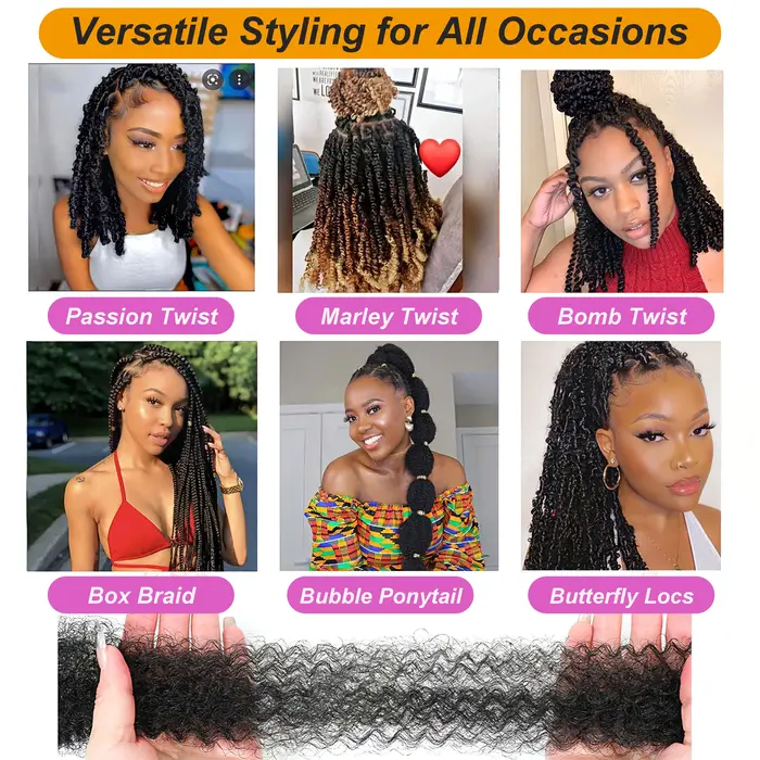 Marley Twist tressage cheveux 18 pouces de Long torsion cubaine