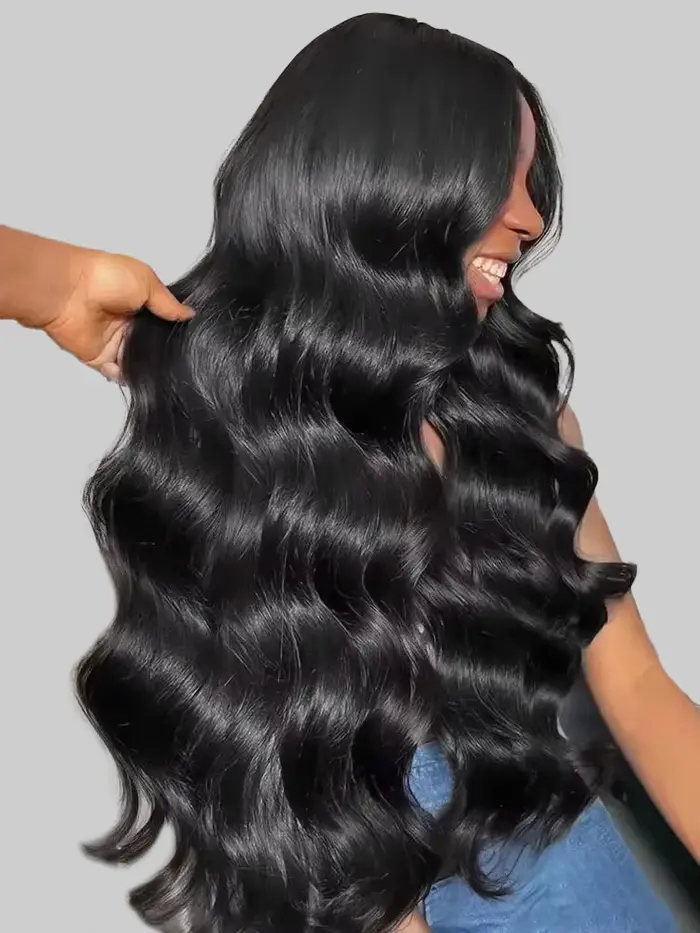 250% Perruque Raw Hair Sans Colle Perruque 13x6 Transparent Lace Cheveux Humain Naturel 100% 13x4 13