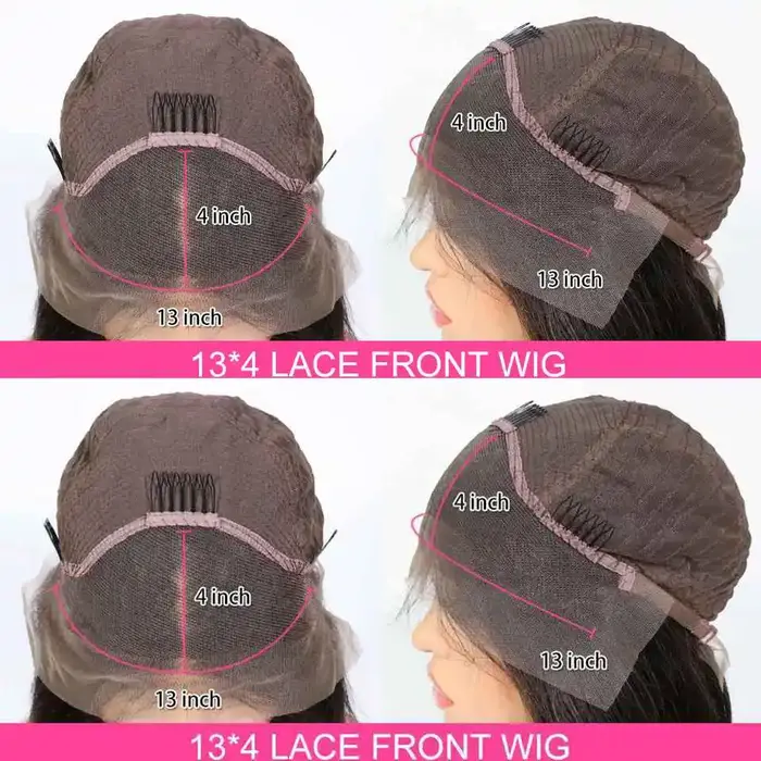 Kinky Curly Hair Wig, Natural Hairline