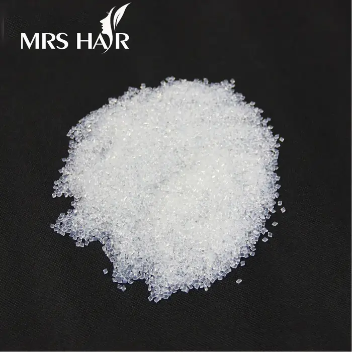 Colle à la kératine italienne pour extensions de cheveux