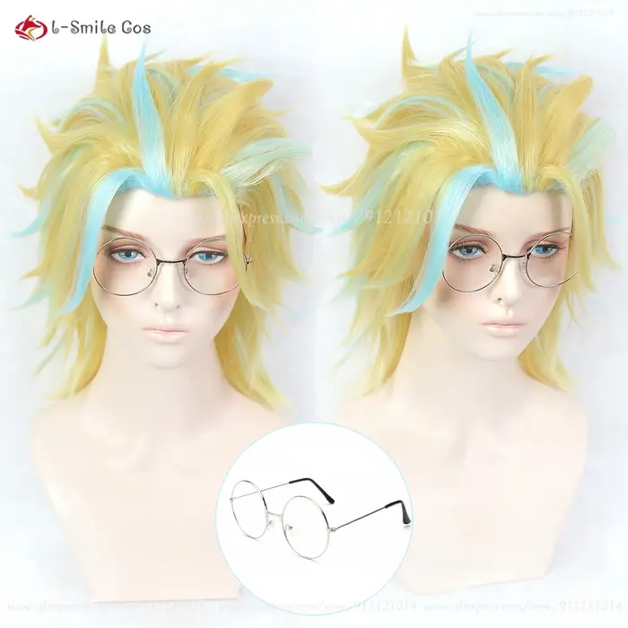 Perruque de Cosplay Anime Haitani Rindo