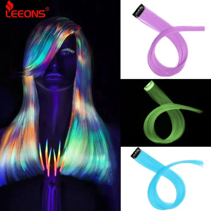 Clip synthétique en une seule pièce Raiinbow Extensions de cheveux pièces