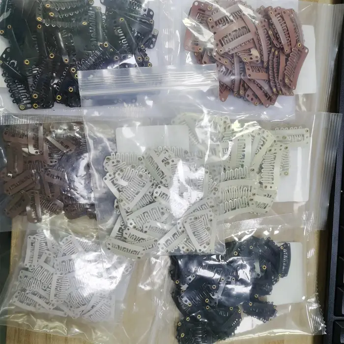 Clips pour extensions de cheveux 2.3/2.8/3.2cm