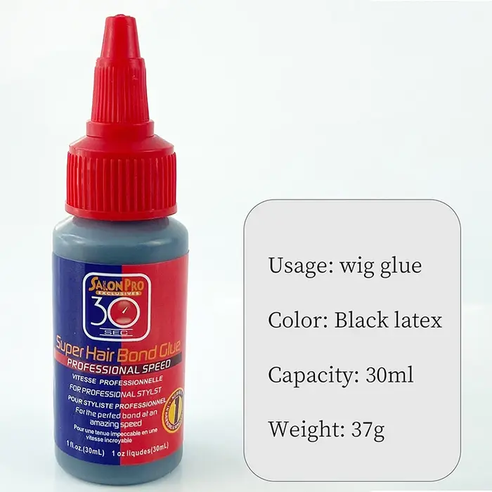Colle imperméable pour perruque de cheveux