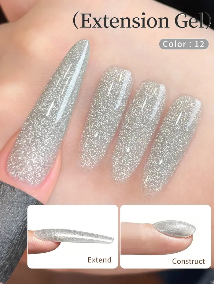 XEIJAYI 1 pièce 30 ml Gel de construction solide optionnel pour le renforcement et le modelage