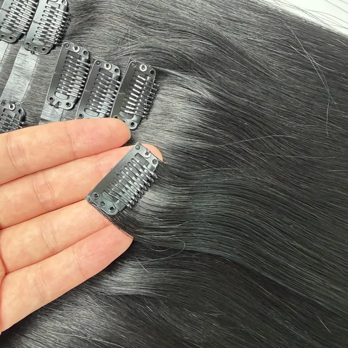 Extensions de cheveux humains européens Remy 100% Eliysako de haute qualité