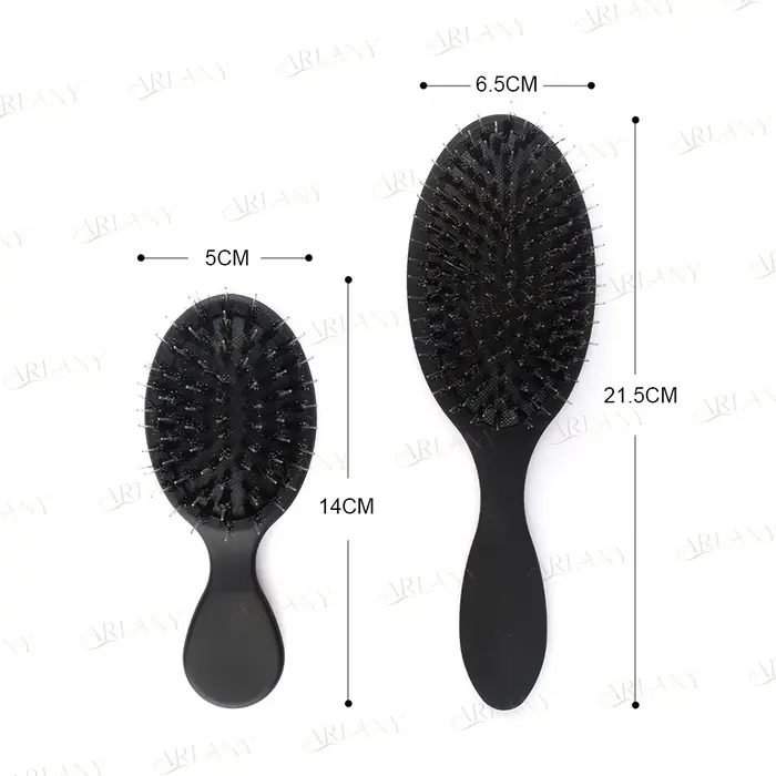 ARLANY mat poils de sanglier Extension de cheveux brosse Kit Nylon dents