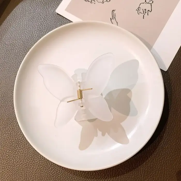 Pince à cheveux papillon pour femmes et filles
