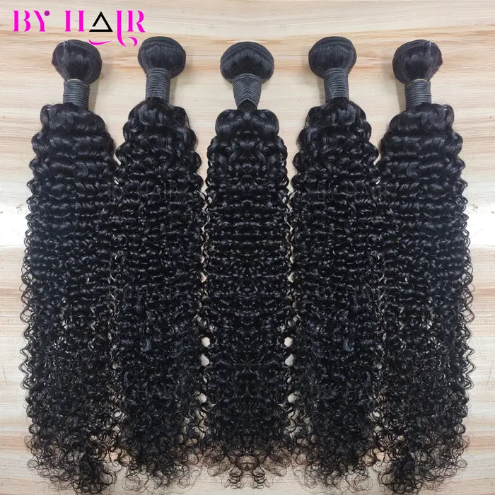 12A cheveux mongols crépus bouclés cheveux paquets 1/3/4 pièces Extensions de cheveux birmans cheveu