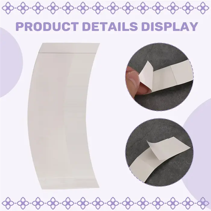 Bandes de ruban adhésif Double face Ultra tenue pour perruque