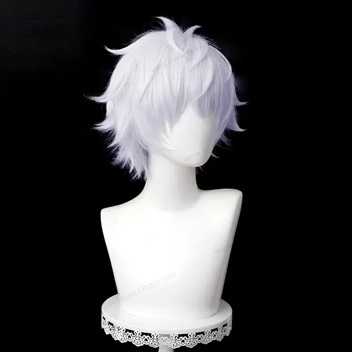 Perruque de Cosplay Anime Gojo Satoru