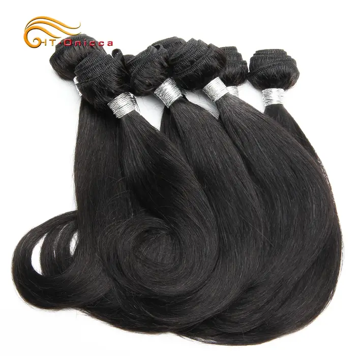 Htonicca cheveux bouclés produits 20 g/pc brésilien Remy cheveux humains 8 paquets Extension de chev