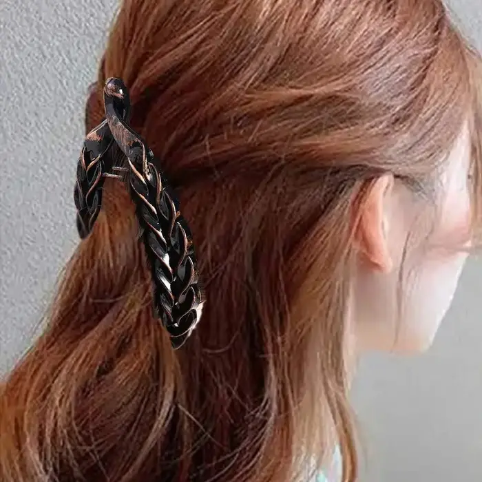 Barrettes à la mode, pinces banane