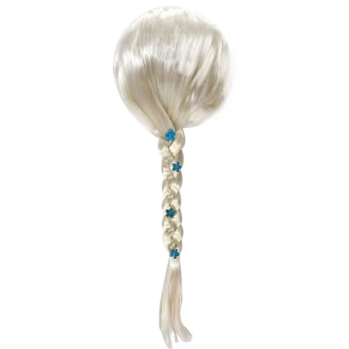 Perruque de princesse Elsa Anna pour fille
