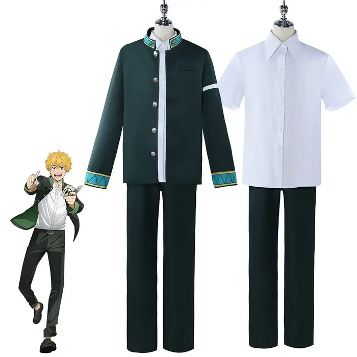 Anime coupe-vent Hajime Umemiya Hayato Suo Cosplay Costume perruque Haruka Sakura uniforme scolaire Costumes d'halloween pour hommes femmes