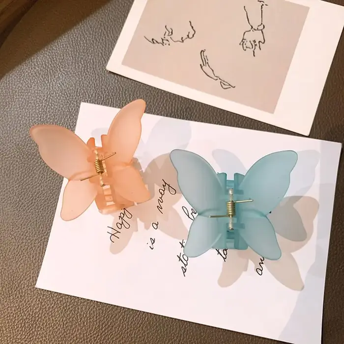 Pince à cheveux papillon pour femmes et filles