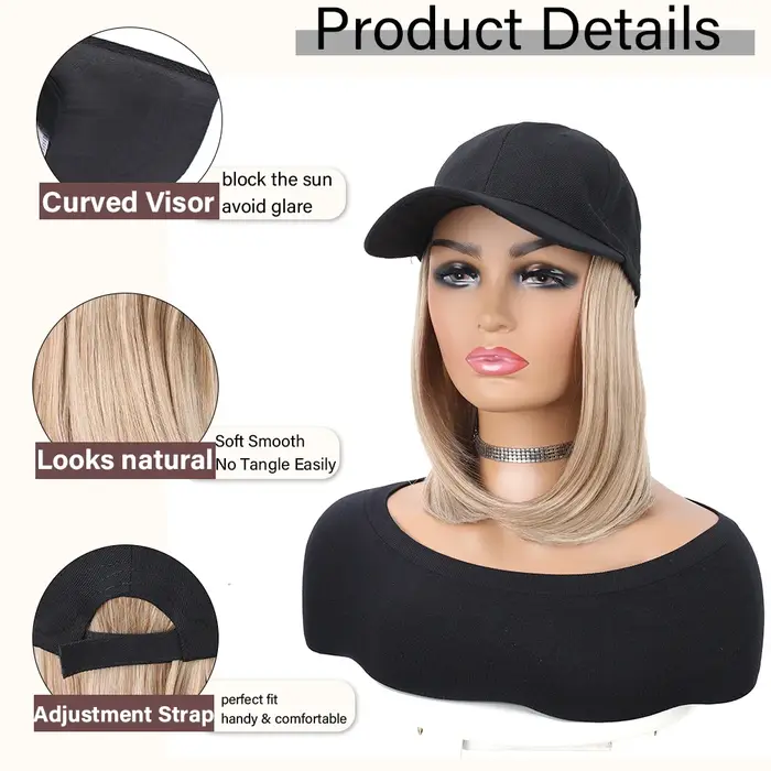 Extensions de cheveux synthétiques pour femmes