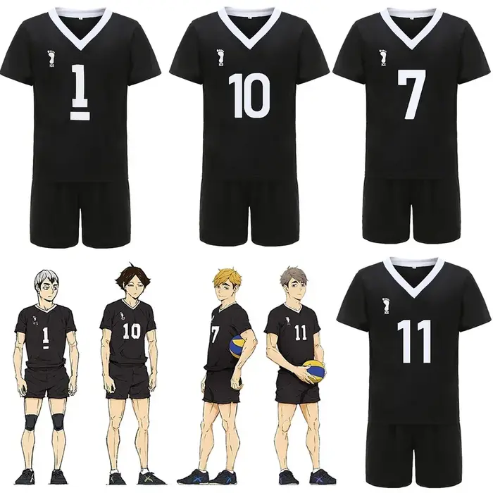Miya Atsumu cosplay Anime Haikyuu Miya Osamu Cosplay Costume perruque Jersey Rintaro Suna vêtements de sport école volley-ball équipe uniforme