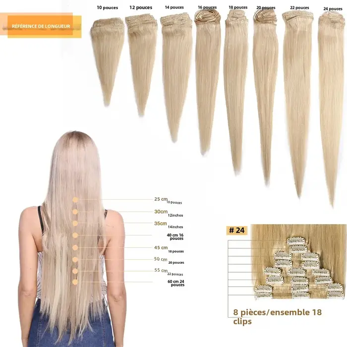 S-noilite-Extensions de Cheveux Naturels