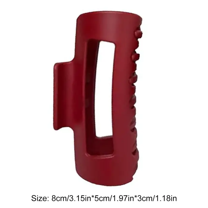 Pince à cheveux souple en Silicone