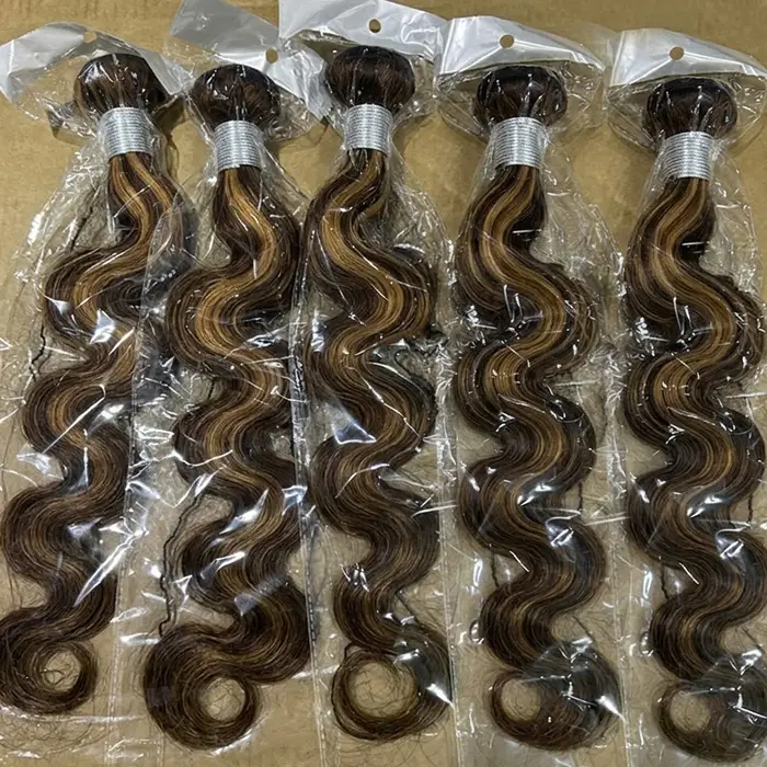 Extensions de Cheveux Humains Naturels Brésiliens Vierges