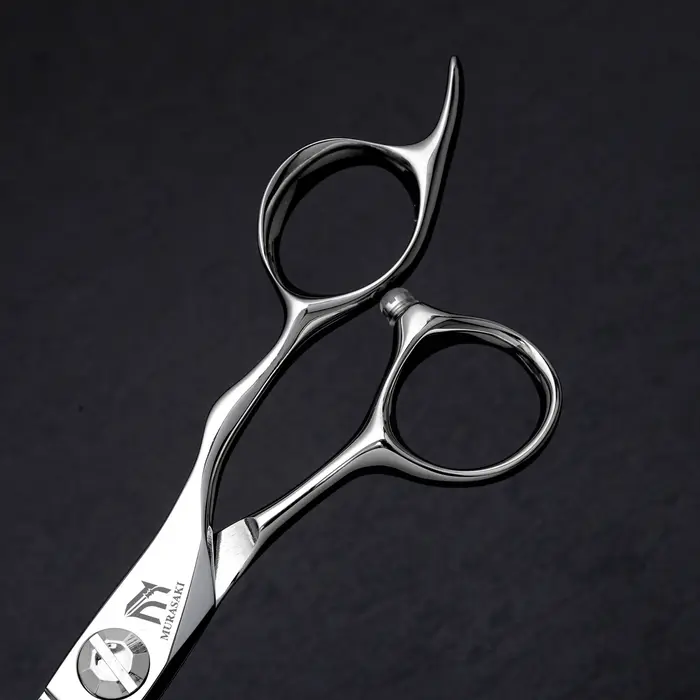 Ciseaux de coiffure de haut niveau MURASAKI, ciseaux de barbier de 5,7-6,3-6,8 pouces, fabriqués en 