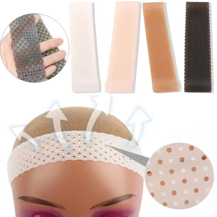 Bandeau de perruque en Silicone