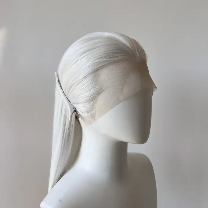 Perruque Lace Front Wig synthétique sans colle