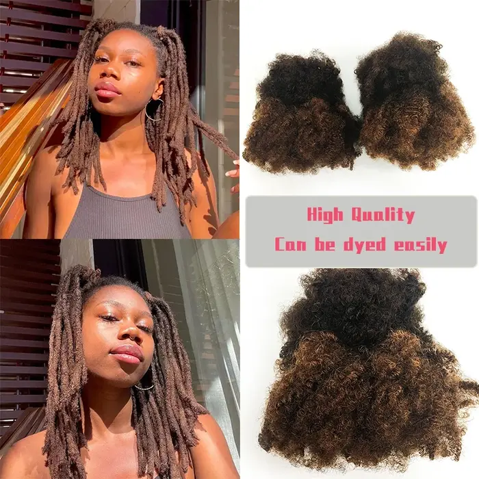 Extensions de cheveux Afro crépus bouclés