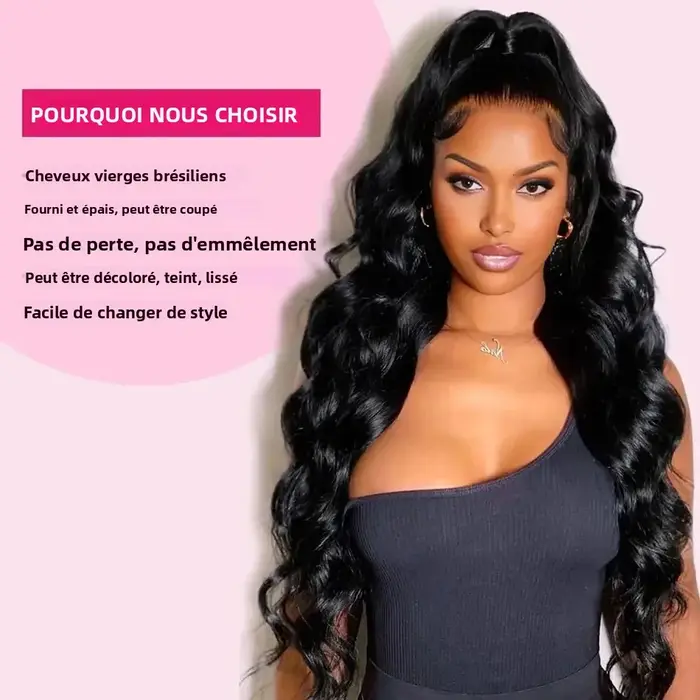 Extensions de cheveux naturels brésiliens vierges