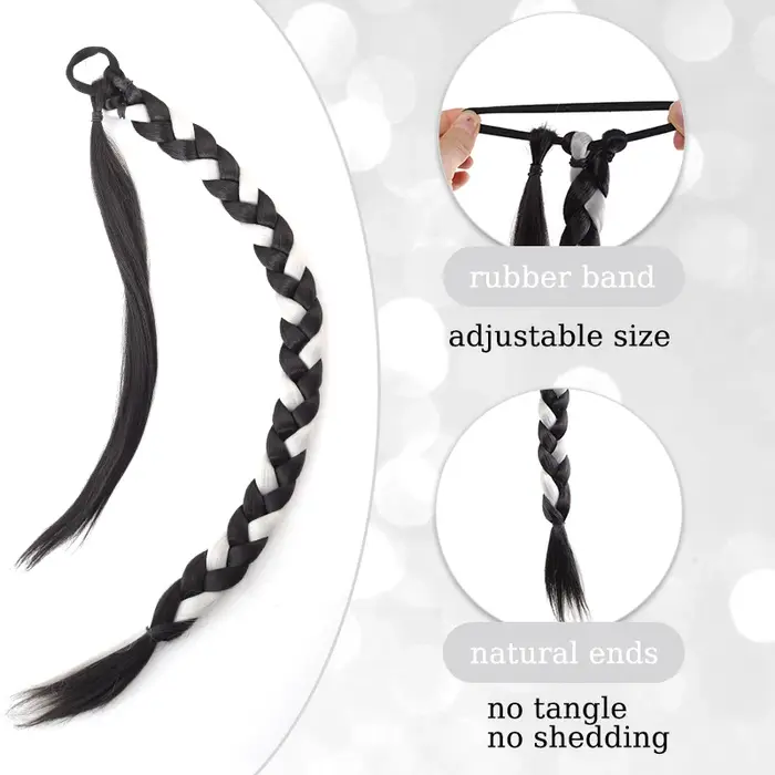 Extensions de cheveux tressés synthétiques