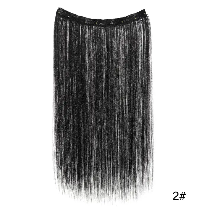 LUPU pince synthétique dans les Extensions de cheveux raides postiche colorée rose violet blond pour