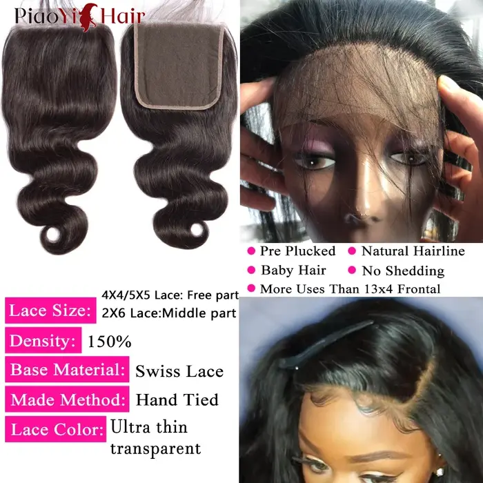 Body Wave tissage avec closure