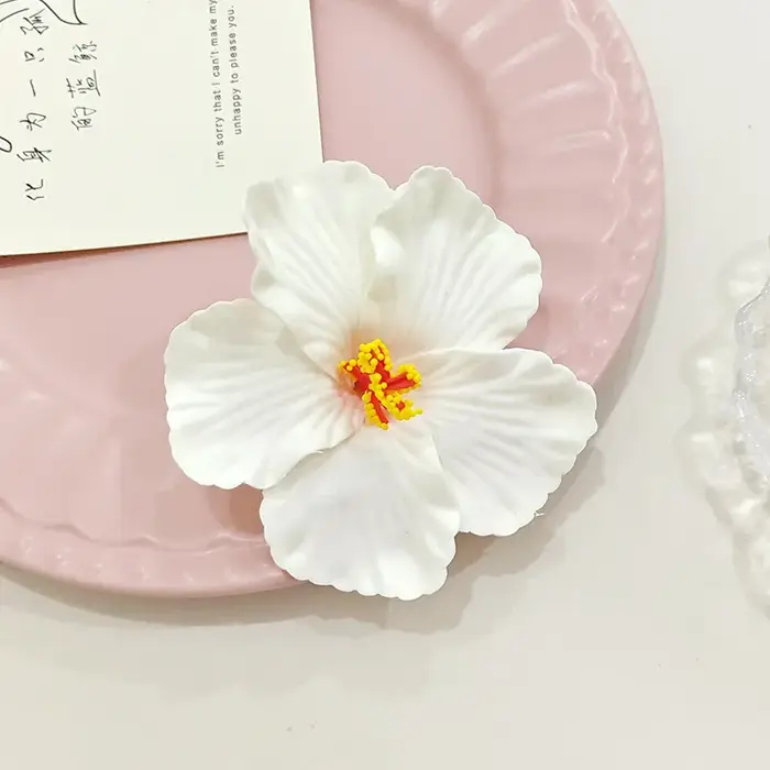 1 Pince à Cheveux Hibiscus